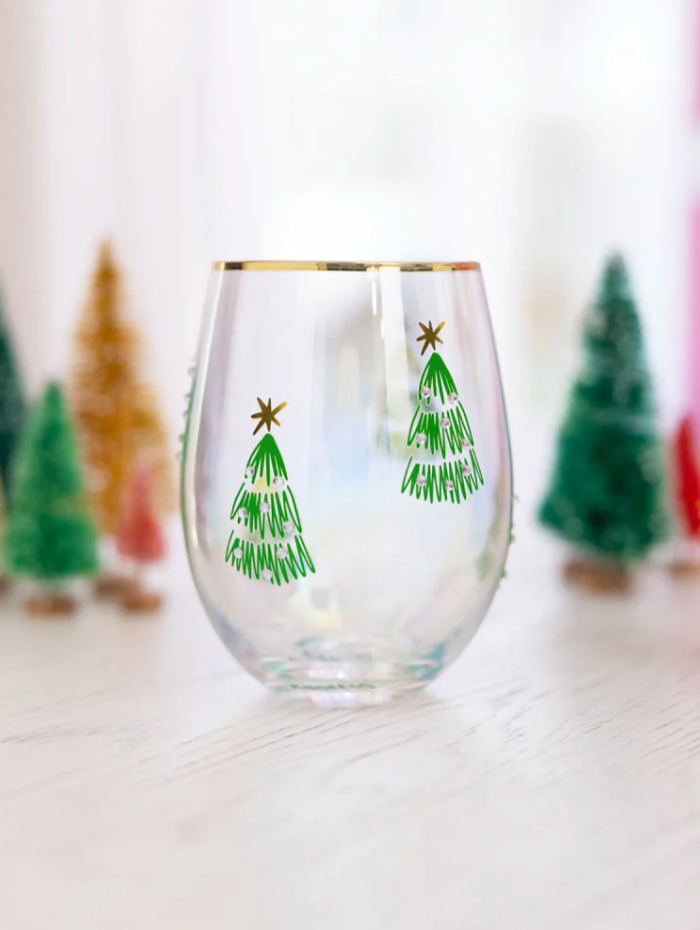 Mary Square Stemless Wine Glass