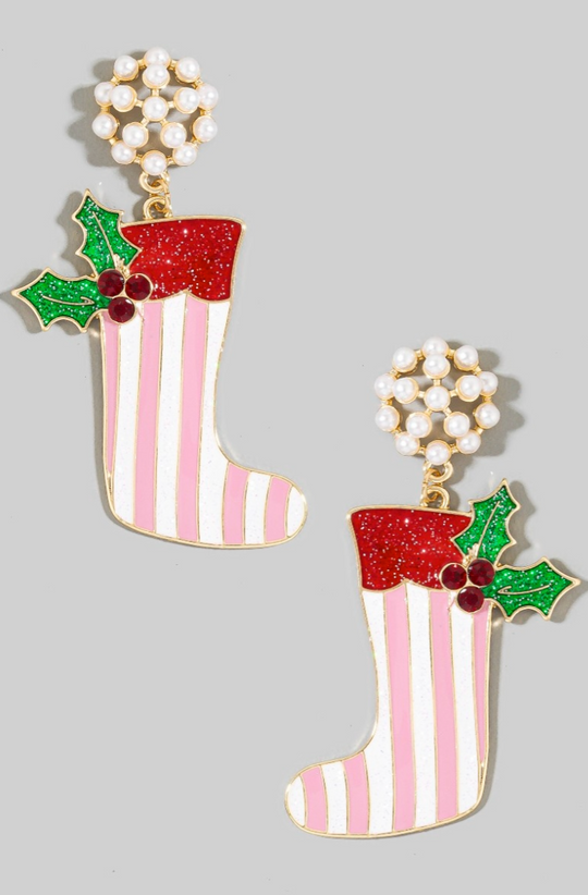 Stocking Earring