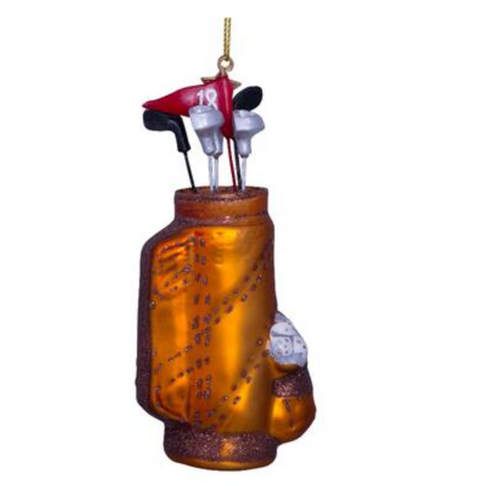 Golf Clubs Ornament