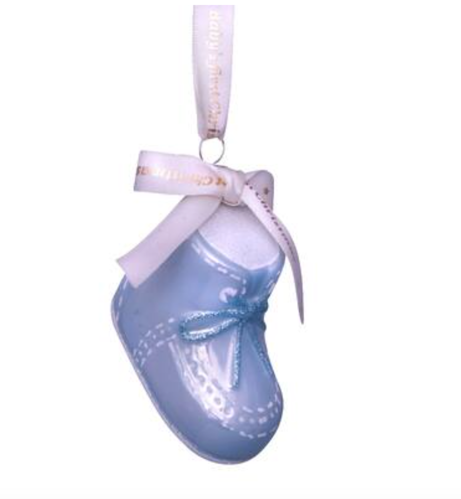 Blue Baby's First Ornament