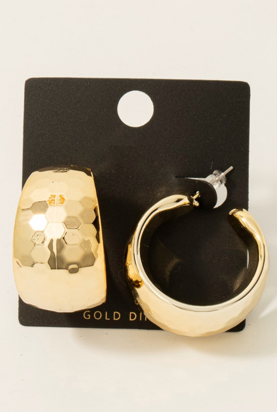 Olivia Hoop Earrings