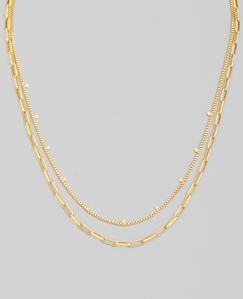 Motivated Layered Necklace