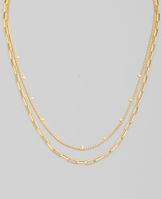 Motivated Layered Necklace