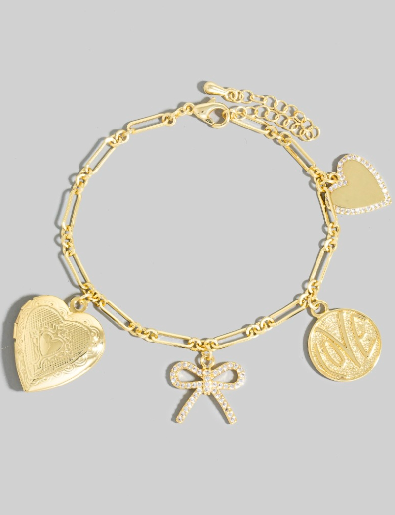 XOXO Charm Bracelet