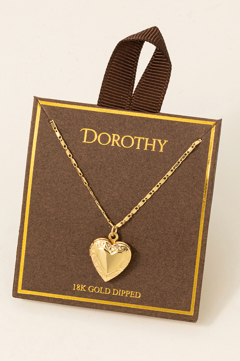 Heart Locket Necklace