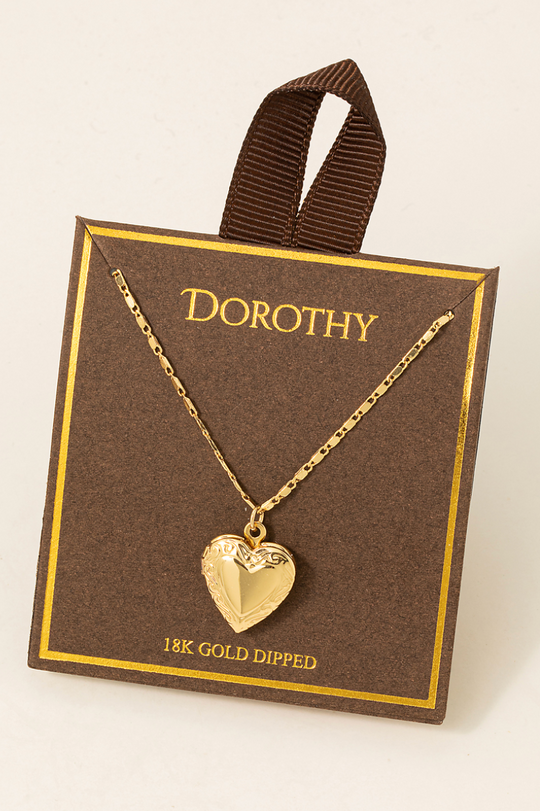 Heart Locket Necklace