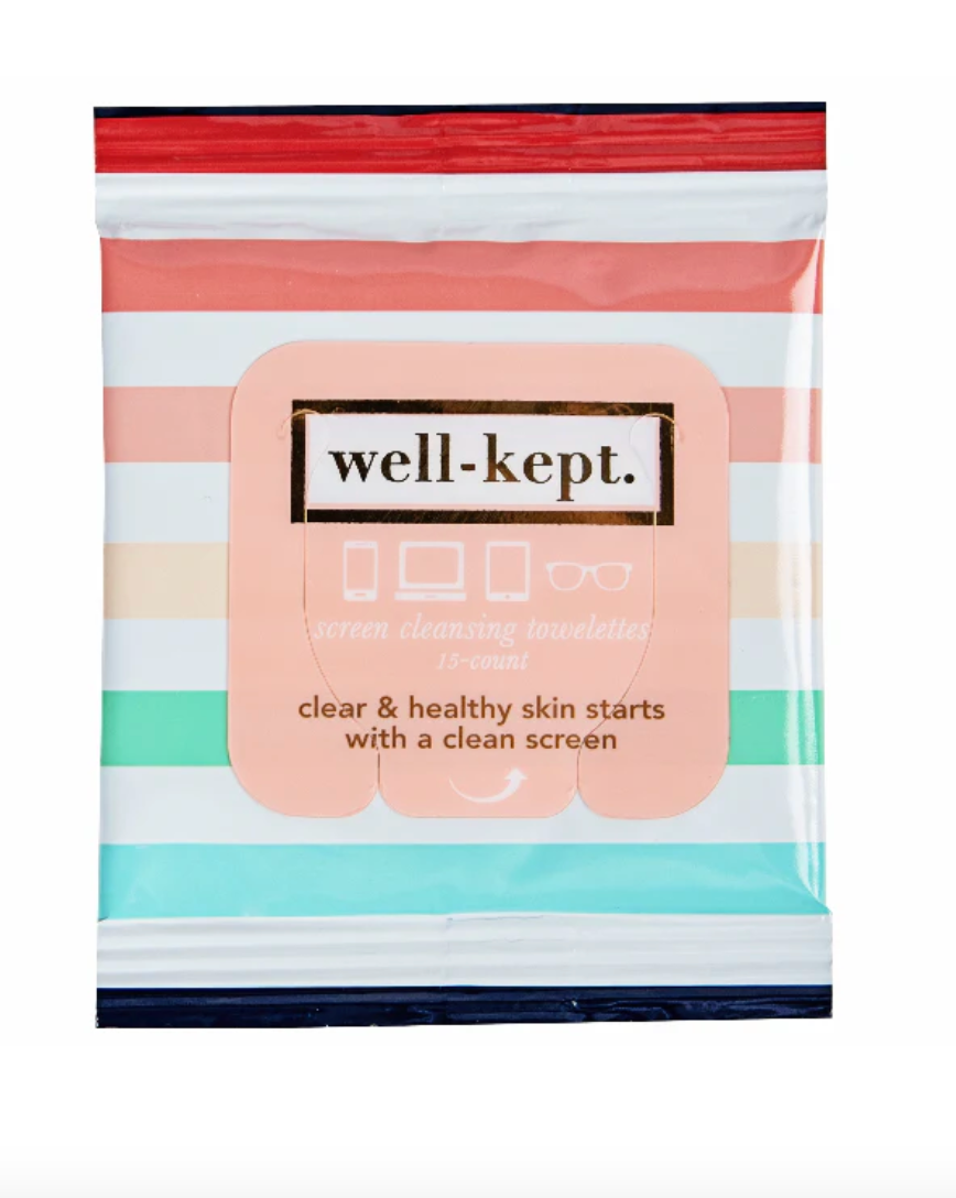 Well Kept Screen Cleansing Towelettes