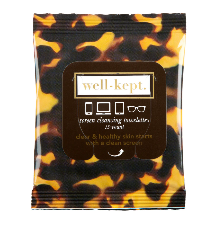 Well Kept Screen Cleansing Towelettes