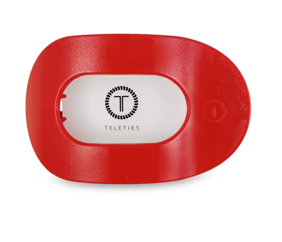 Teleties Large Flat Round Clip