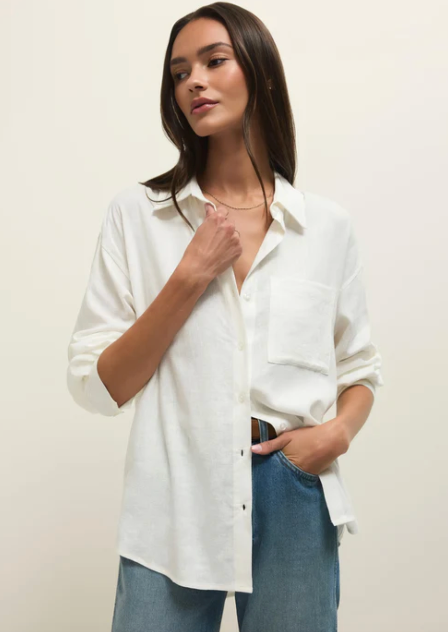 Z Supply Alfie Button Up Shirt