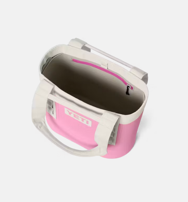 yeti 20 bag YETI Camino 20 Carryall Tote Bag Aspen/Wildflower/Power Pink