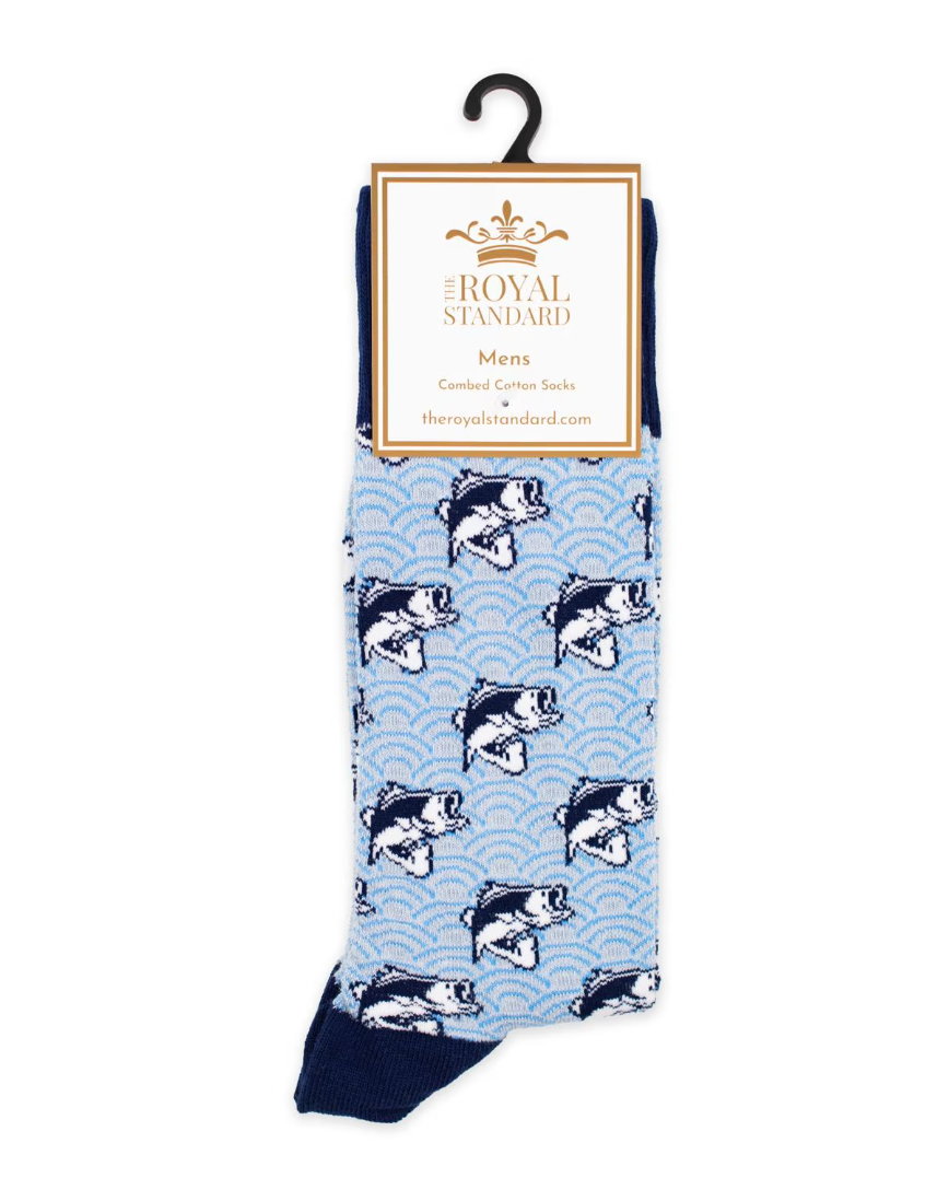 Men's Socks I'd Rather Be Fishing Socks