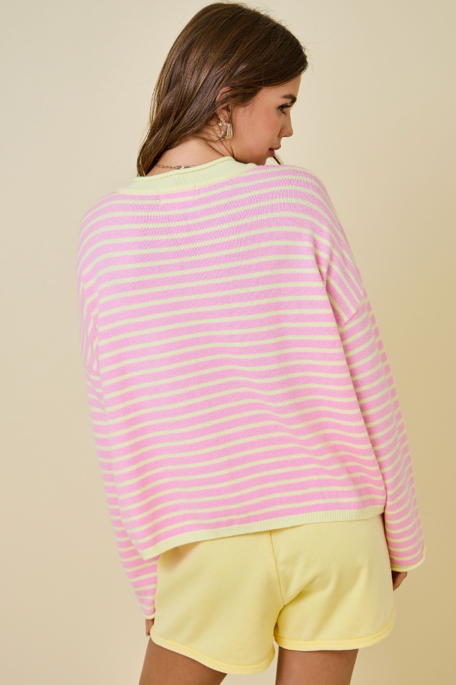 Barbra Henley Sweater