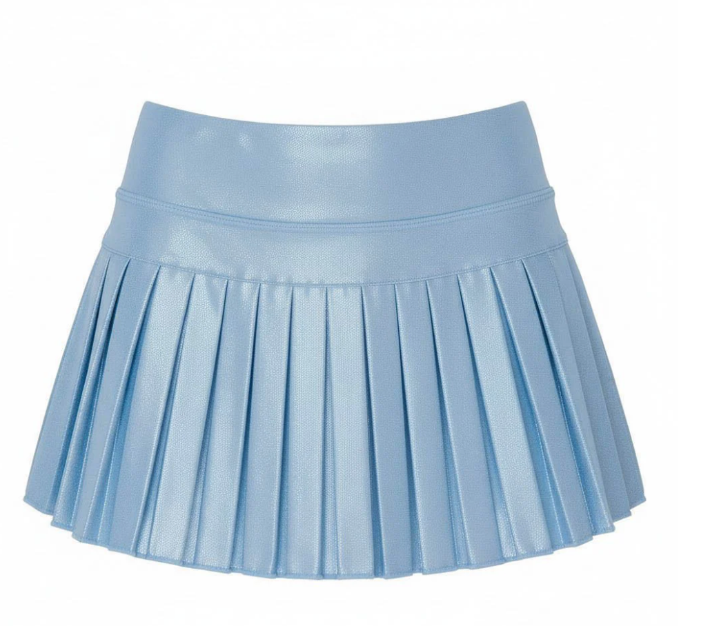 Girls' Azarhia Shimmer Mini Pleated Skort