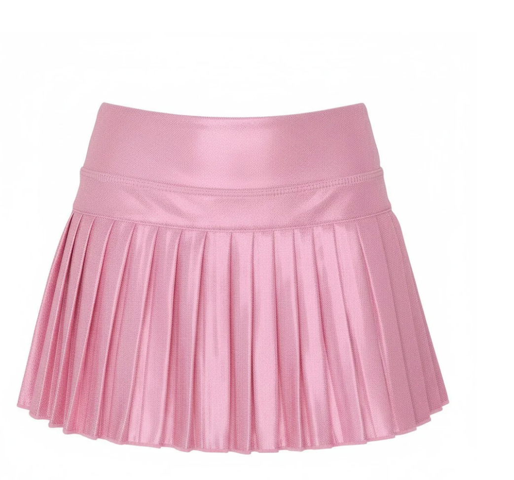 Girls' Azarhia Shimmer Mini Pleated Skort
