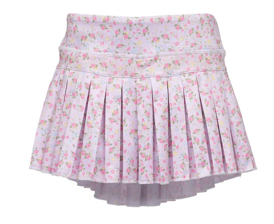 Girls' Azarahia Printed Mini Pleated Skort