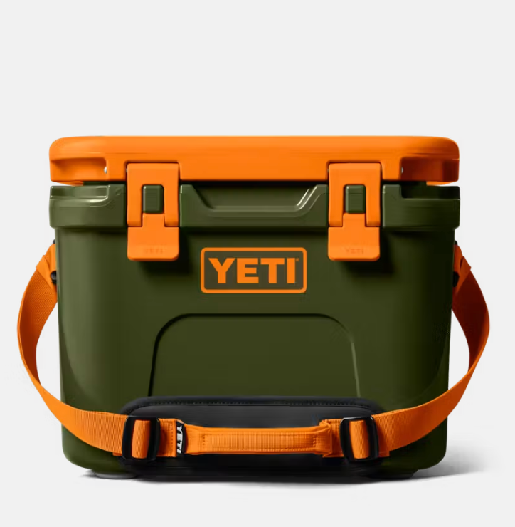 orange and green yeti