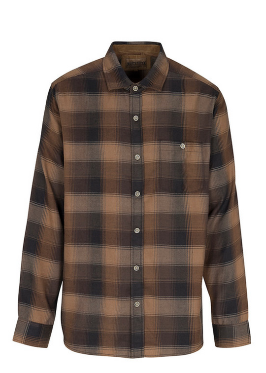 North River Poly Plaid Shirt