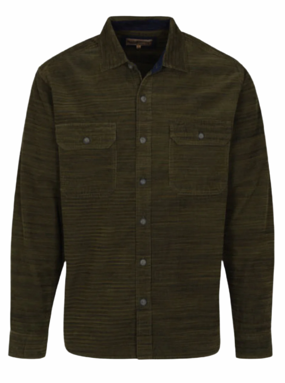 North River Space Dyed Corduroy Shirt