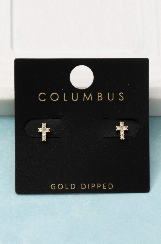 Cross Earrings