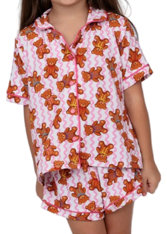 Girls' Azarhia Squiggly Bears Bottom