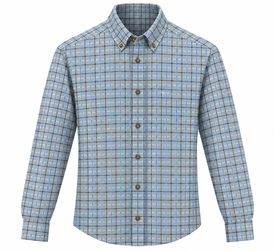 Coastal Cotton Long Sleeve Performance Sport Shirt