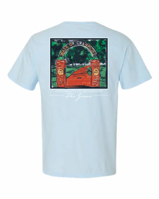 Speckle Bellies Ole Miss Grove Painting Tee