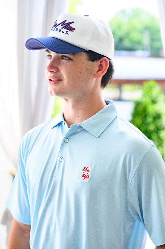 The 'SIP Blue Diamond Polo