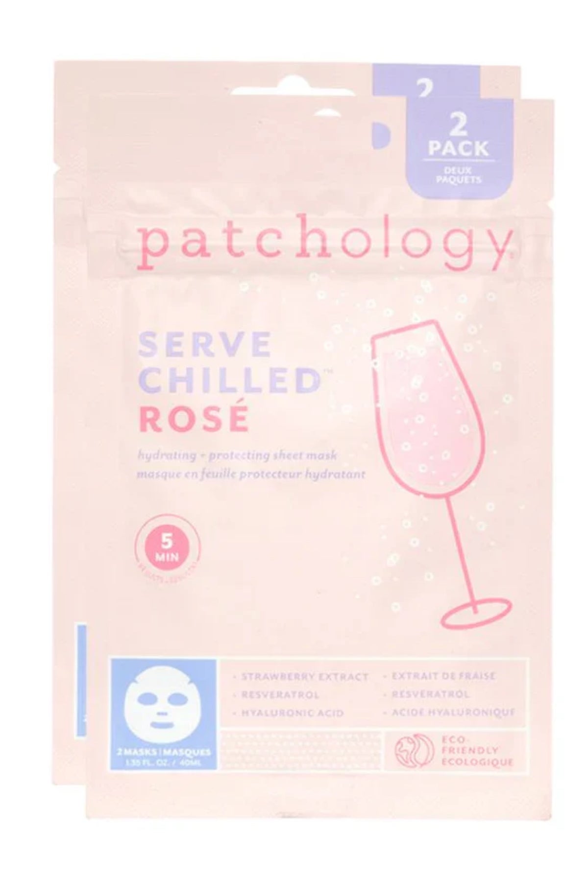 Patchology Serve Chilled Sheet Mask 2-pack