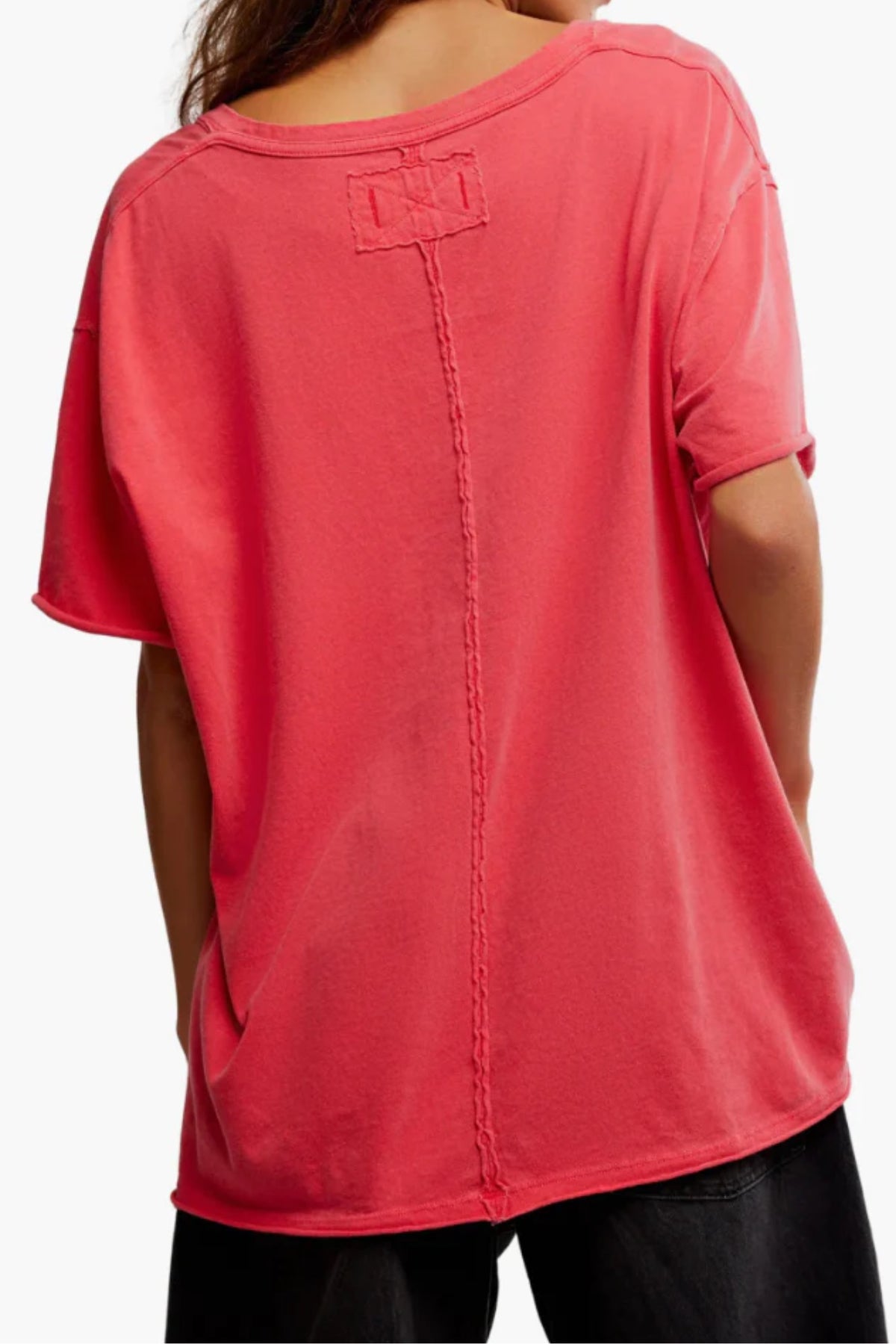 Free People Nina V-Neck Tee