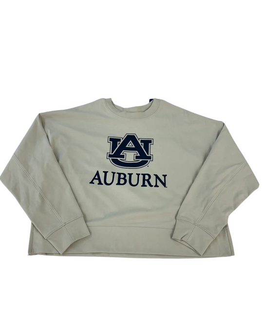 Champion Auburn Logo Sueded Crew