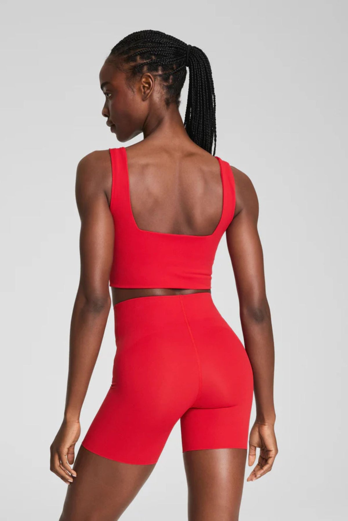 Spanx Cropped Neck Shelf Tank