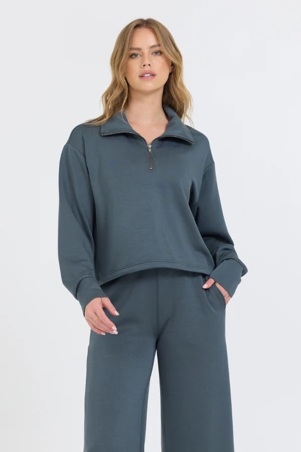 Ocean Drive Cloud Fleece 1/4  Zip