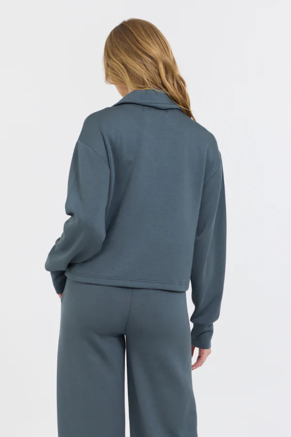 Ocean Drive Cloud Fleece 1/4  Zip