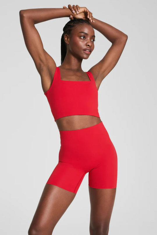 Spanx Cropped Neck Shelf Tank