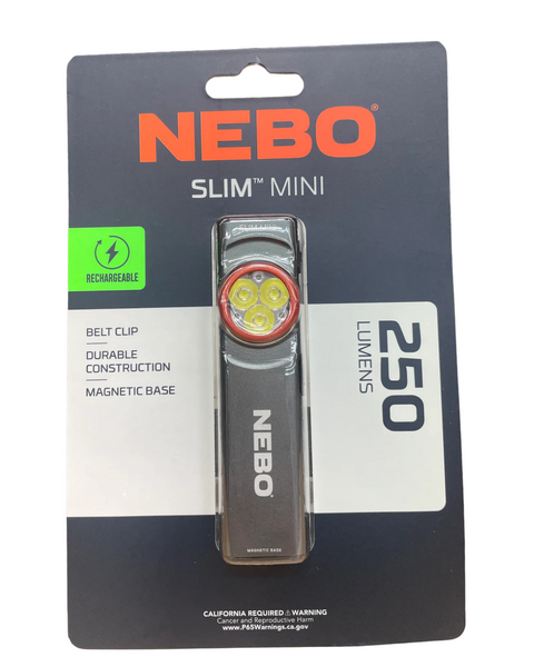 nebo flashlight clip Black Titanium Deep Pocket Compatible with Edge 2K Tactical Flashlight, Includes Mounting Screws Durable waterproof and dust Nebo Slim Mini Flashlight