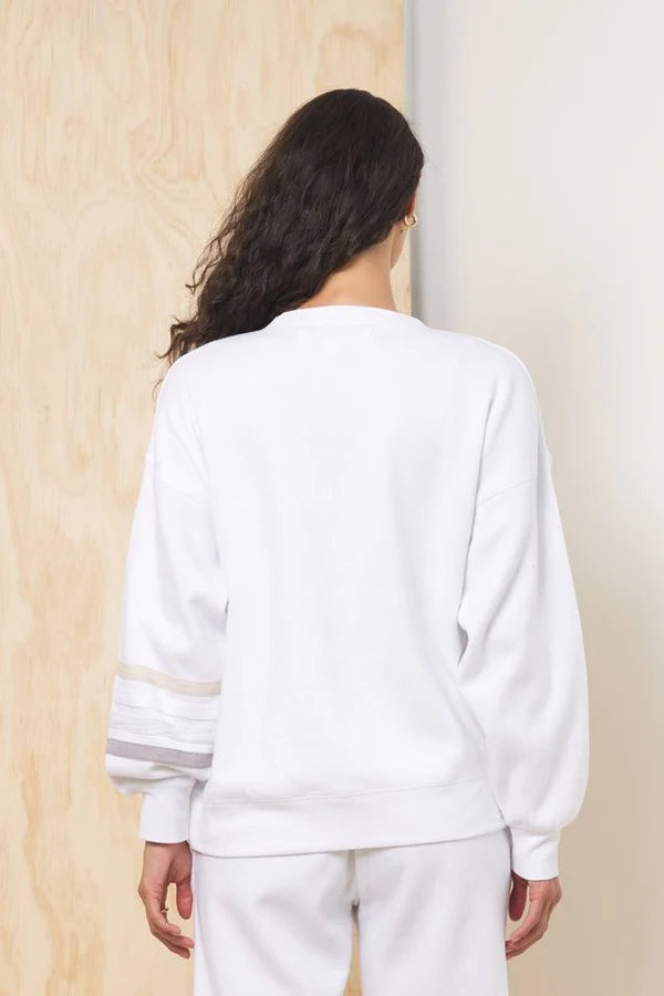 Ocean Drive Burnout Fleece Crewneck