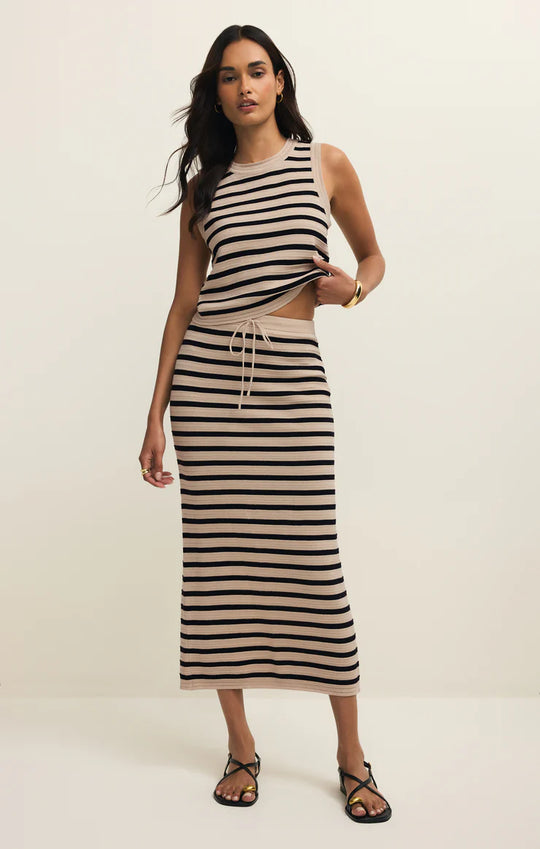 Z Supply Emori Striped Skirt