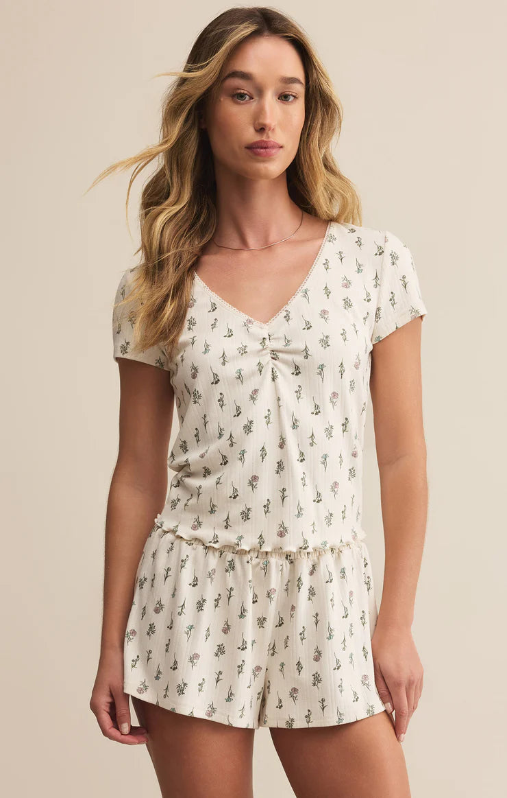 Z Supply Montana Floral Top