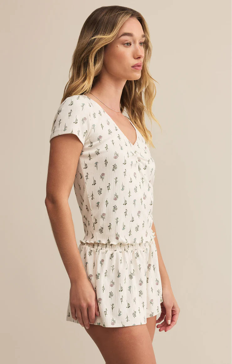 Z Supply Montana Floral Top