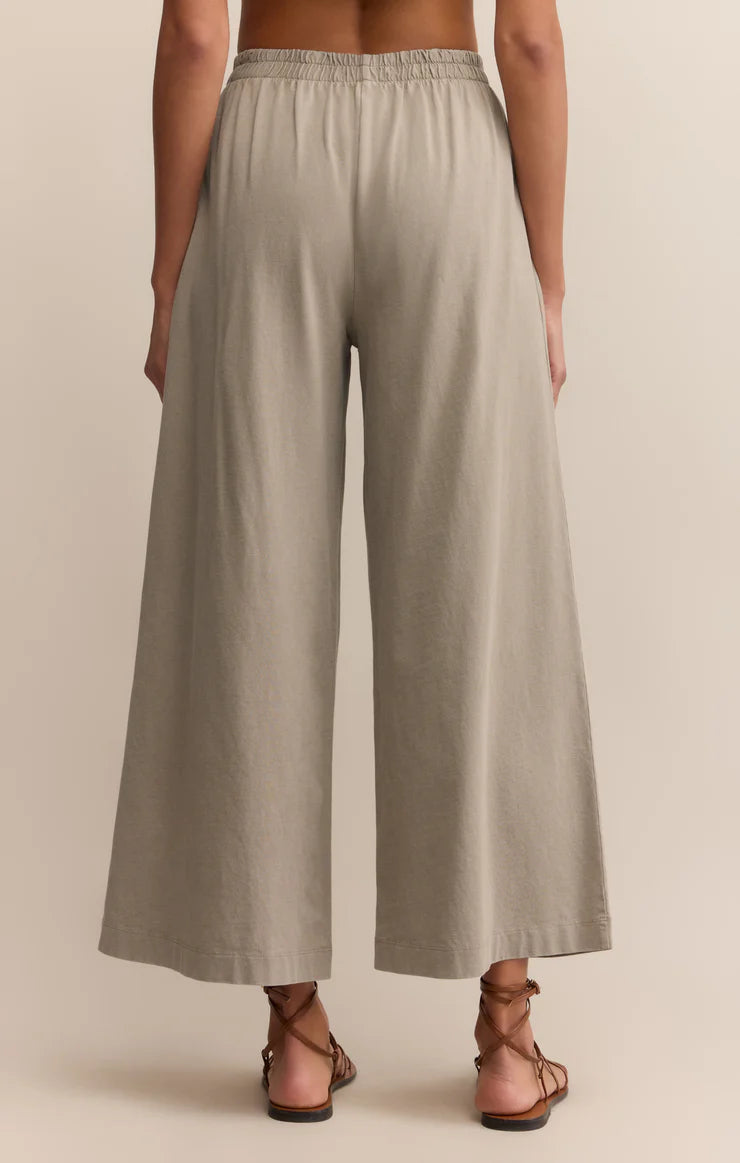 Z Supply Scout Jersey Crop Flare Pant - Pants Store Z Supply Scout Jersey Crop Flare Pant - Pants Store