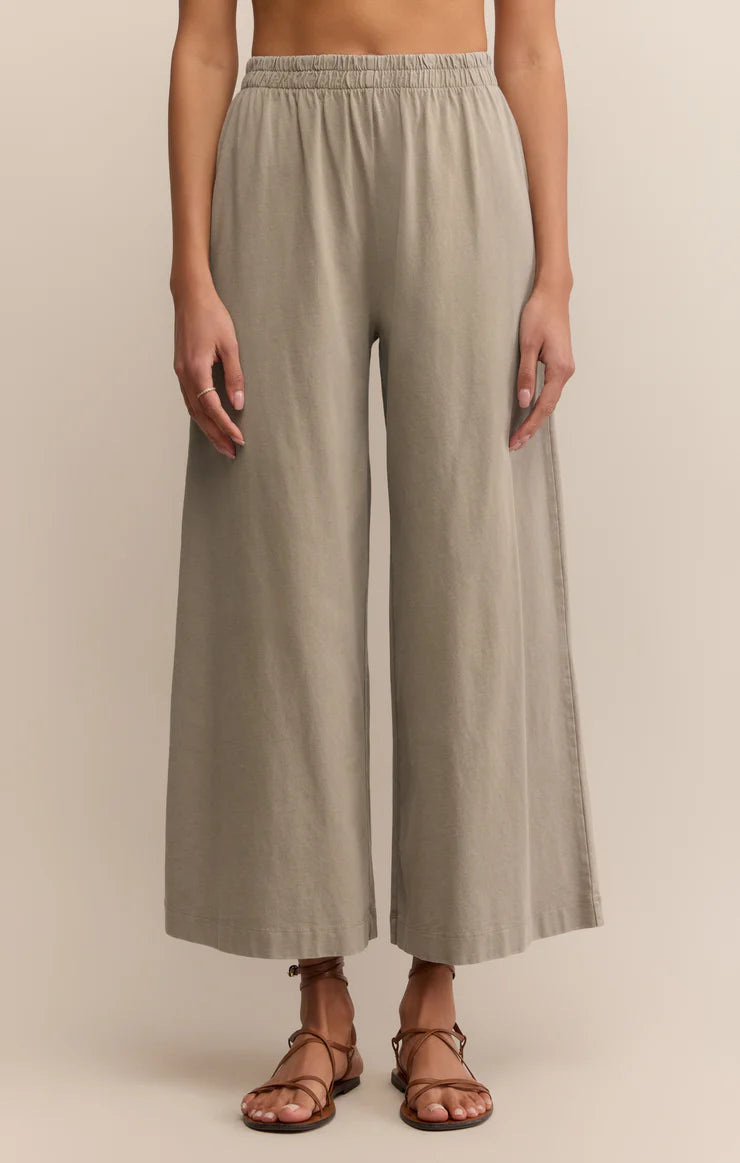 Z Supply Scout Jersey Crop Flare Pant