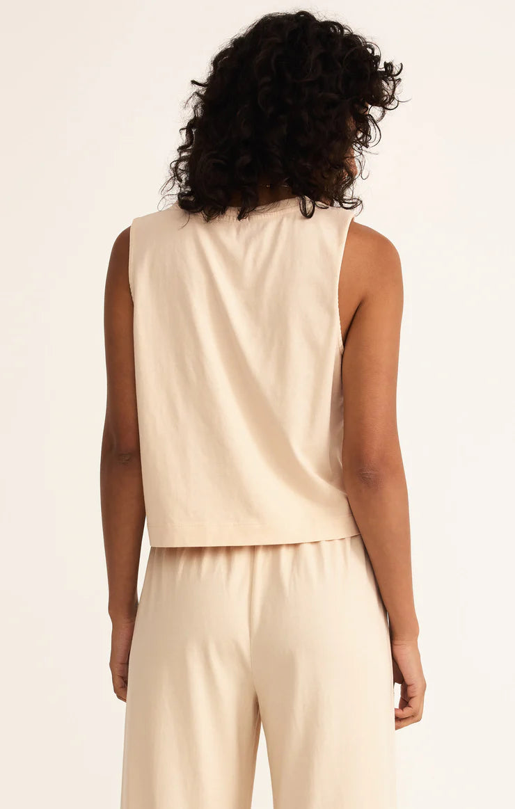 Z Supply Sloane Cotton Jersey Tank - Pants Store Z Supply Sloane Cotton Jersey Tank - Pants Store