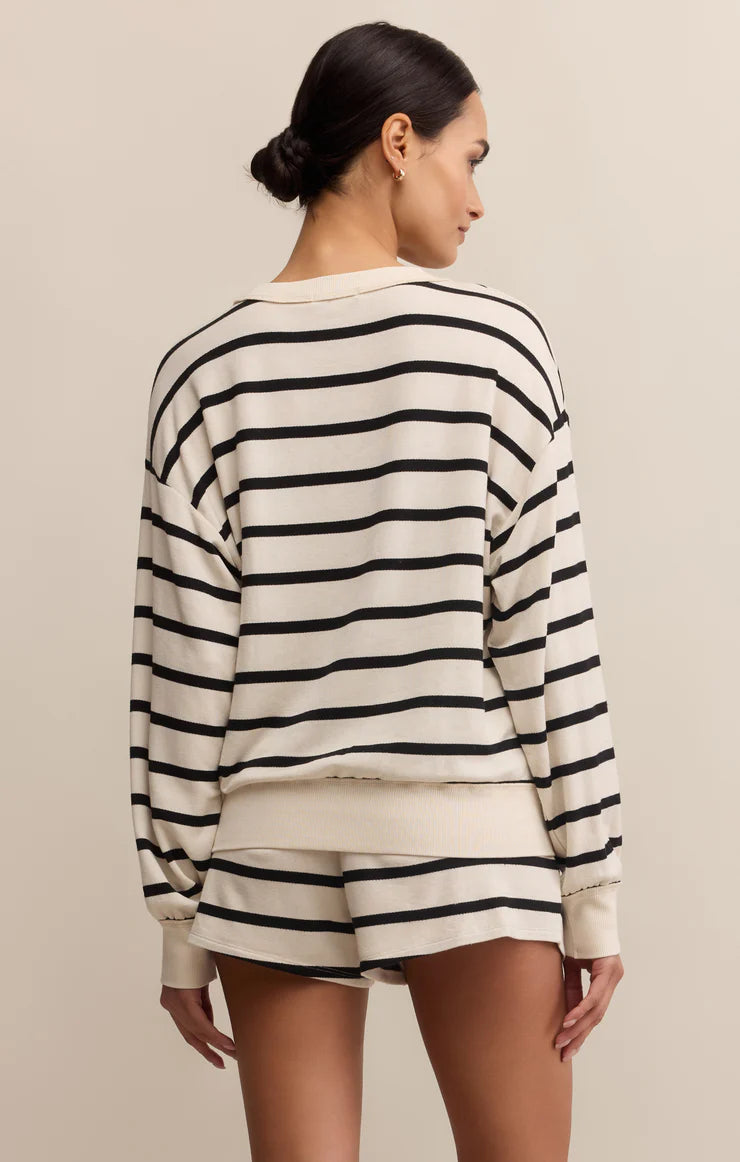 Z Supply Stand Out Striped Sweatshirt
