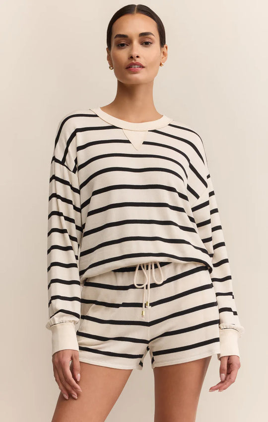 Z Supply Stand Out Striped Sweatshirt