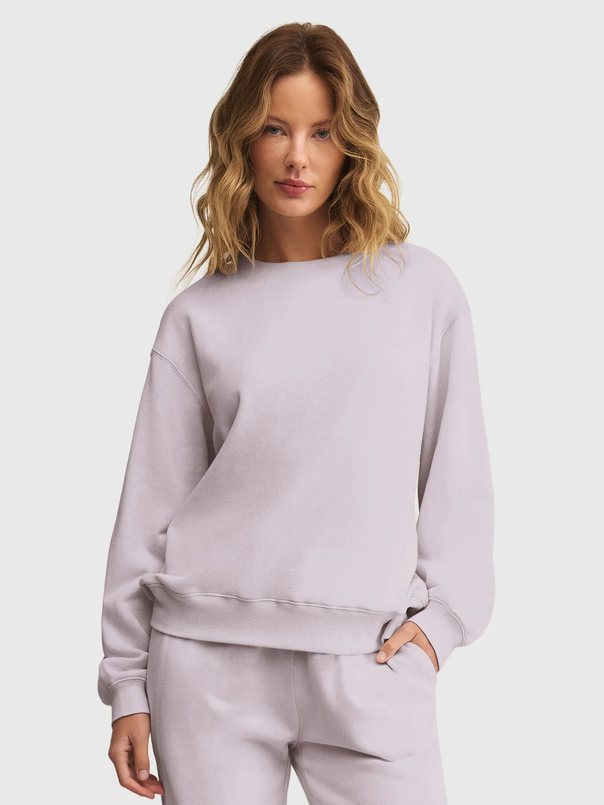 Z Supply Boyfriend Cotton Sweatshirt