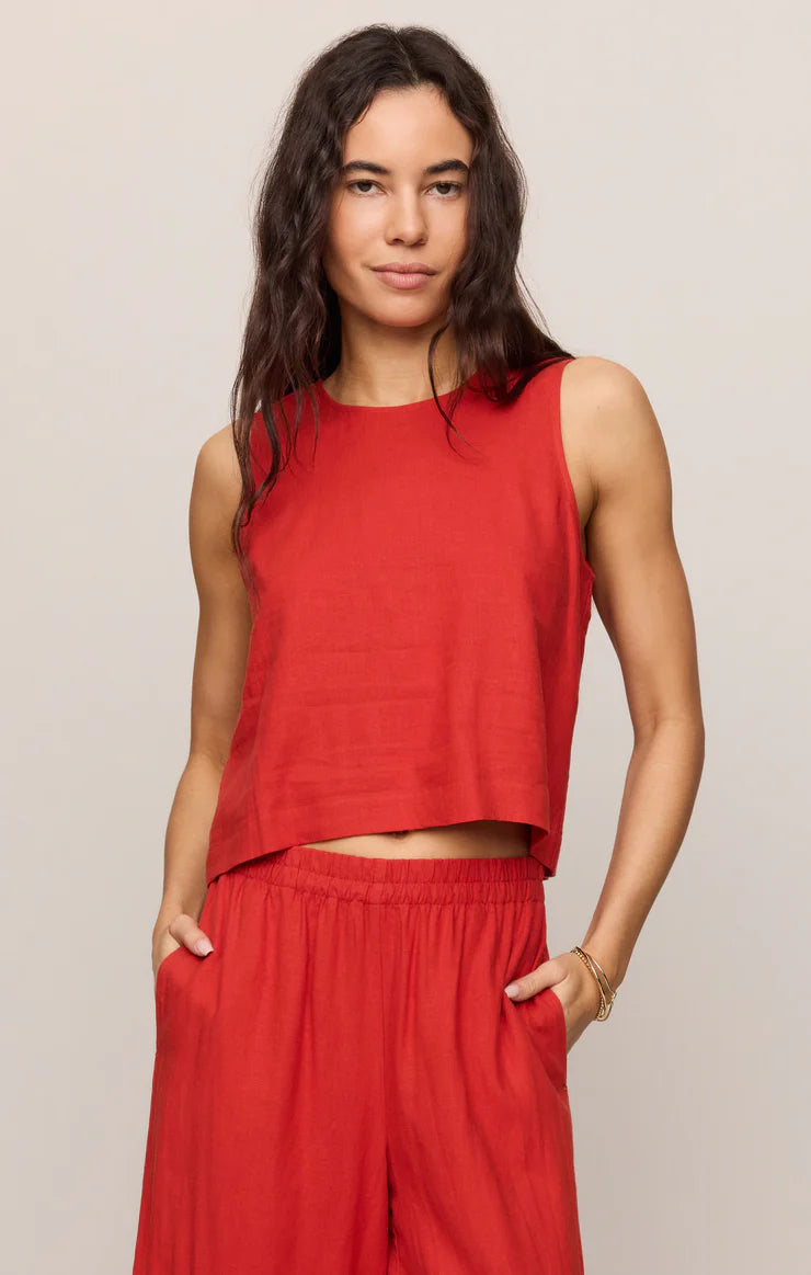 Z Supply Sloane Linen Tank