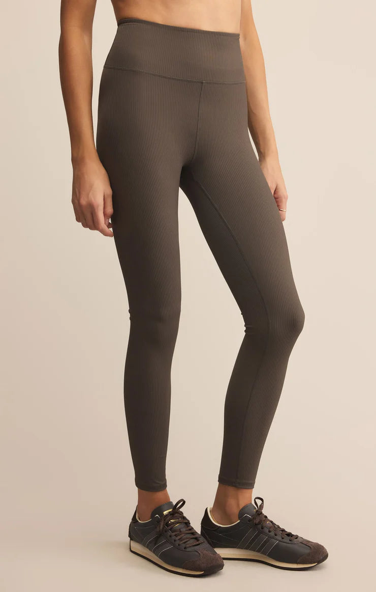 Z Supply Sporty Ribbed 7/8 Legging