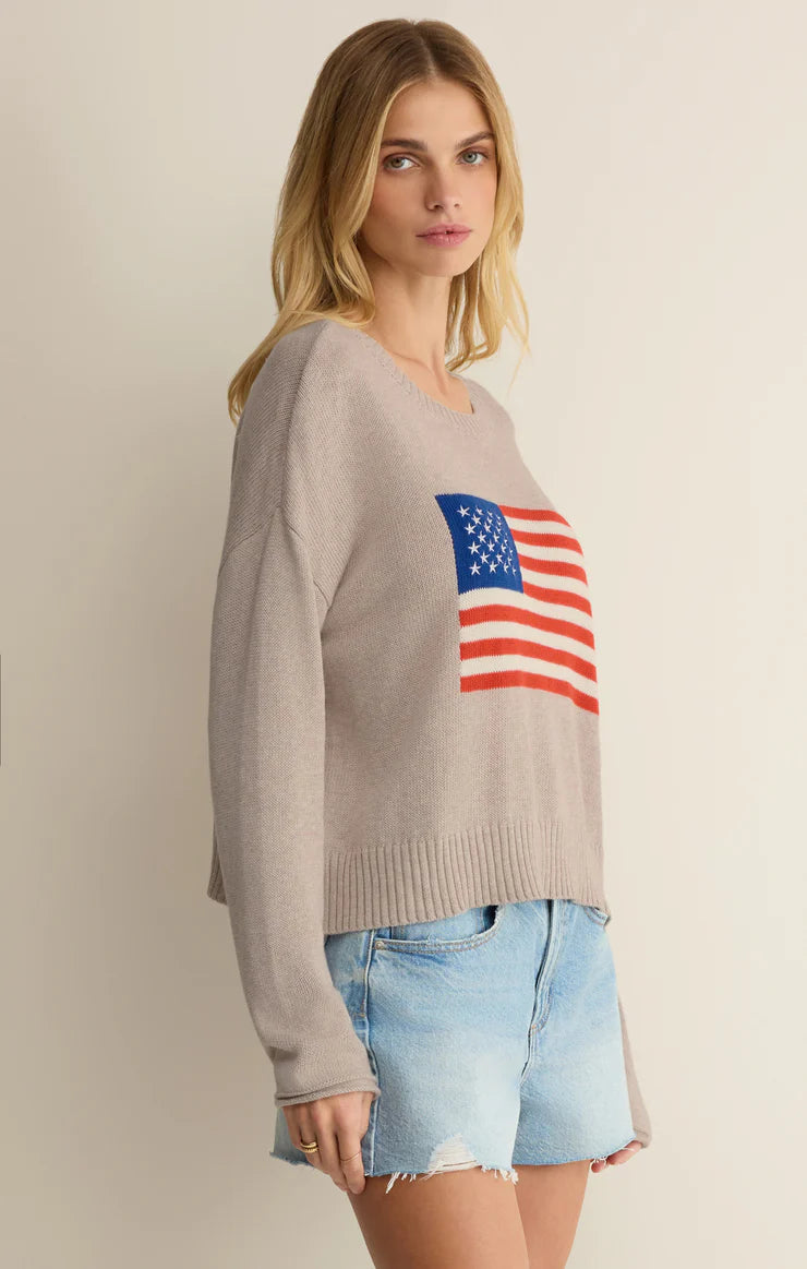 Z Supply Sienna Patriot Sweater