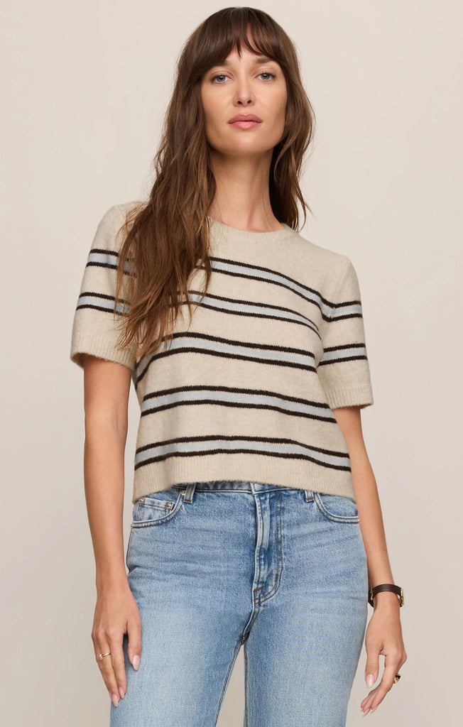 Z Supply Gatewood Stripe Sweater Tee - Pants Store